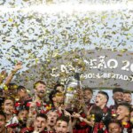 Nude leaks of a Flamengo player celebrating the Libertadores title