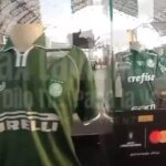 CONMEBOL makes a mistake in displaying a Palmeiras shirt in the fan zone in Lima