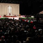 The Pope holds Mass in front of 4,000 people in Istanbul, quadrupling the attendance attracted by Francis and Benedict.