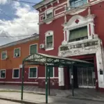 A young man suffered burns to his face during a quarrel between neighbors