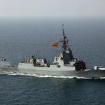 Stealth jump for F-100 frigates