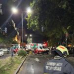 A triple accident with tragic results in Montserrat