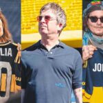 With Rosalía, a month of VIP visits to the Boca Stadium ended