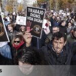 “They are squeezing us like lemons, we can no longer bear it.”