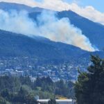 They controlled a bushfire at Otto Hill and detained a young man due to the source of the fire