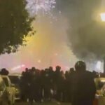 14 Sevilla and Betis fans were arrested after a brawl near the Sanchez Pizjuan stadium at the gates of the derby.