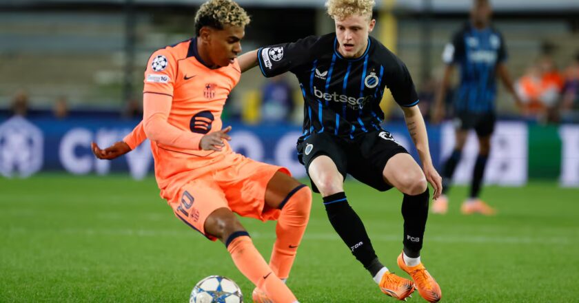 Eric García, after the draw in Bruges: “They create a lot of danger for us, with two passes they reach the area” | Football | Sports