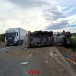 Trànsit proposes to lower the speed limit for trucks on part of AP-7 to reduce accidents