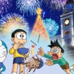 Doraemon enters Spain for the first time with a New Year’s special, drinking grapes at Madrid’s Puerta del Sol