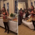 A viral video shows how food ends up for dozens of people on Earth