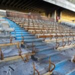 In the bowels of the Rocío Jurado Hall a year after the great fire