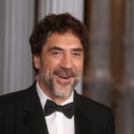 Javier Bardem between Brad Pitt and Penelope Cruz