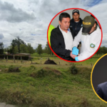 The property where the former director of the National Police, Rodolfo Palomino, lived belonged to one of the Emerald Caesars