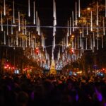 Way of the best selfies with Christmas lights in Barcelona | Barcelona is selling itself