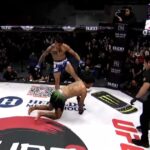 His opponent was about to knockout, but he hit him with a brutal illegal kick to the head and lost by disqualification.