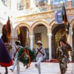 Tribute in Seville to the heroes of the Taxdert cavalry mission of 1909 during the African War