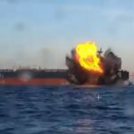 Drone attack paralyzes a major Russian oil terminal