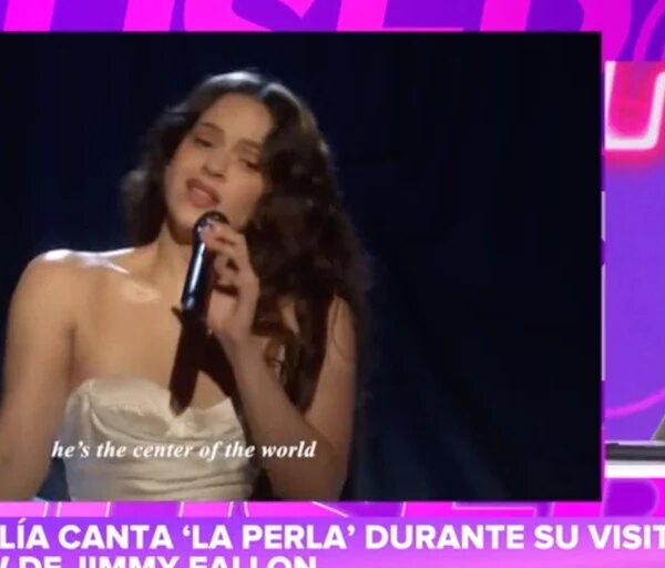 Aruseros: Alfonso Aruses, confirming to Rosalía after what was seen on the Jimmy Fallon show: “I told you: ‘It won’t even last a month’”