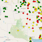 What areas are most affected by the level of arsenic in water?