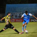 On which channel is the Deportivo Madryn vs. Rio Cuarto match for the first national championship final being shown today?