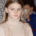 The €1,000 gown that Gabrielle of Monaco wore when she was just 10 years old