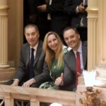 Villarroel swore in the new senators in the presence of Karina Miley and Manuel Adorni