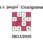 Answers to the crossword puzzle for November 28 2025