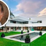 It has an area of ​​1000 square meters, seven bathrooms and a garden