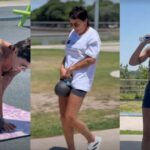 Mayra Mendoza showed off her training on her birthday in a CFK T-shirt