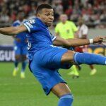 These were the four goals scored by Mbappe in the Greece match