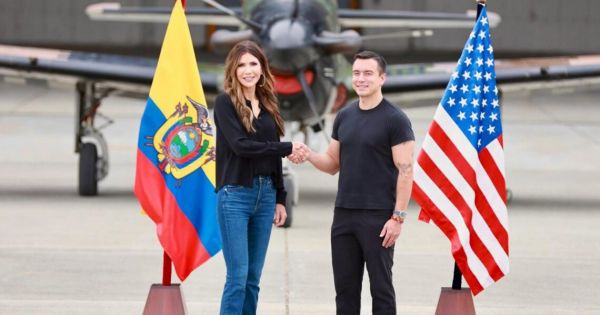 Ecuadorian President receives US Secretary of Homeland Security to discuss cooperation — MercoPress