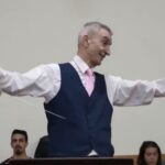 Nelson Castro was hailed after leading the Chascomus Youth Symphony Orchestra