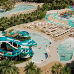 Work is currently underway on the country’s largest water park with 30 slides and more than 50 attractions