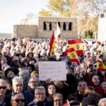 A massive opposition march demanded early elections and the imprisonment of Pedro Sanchez