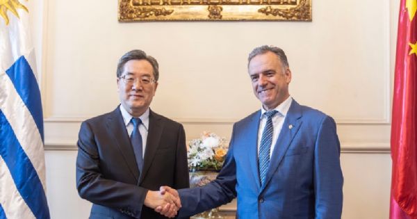 Chinese Vice Premier Meets Uruguayan President in Montevideo — MercoPress