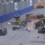 Pepe Martí’s Formula E debut could end in tragedy after colliding with two rivals in major crash