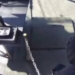 Police are searching for the man who shot his ex-wife with two pistols inside a sweet shop in SP