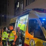 A 29-year-old man was seriously injured with a knife in Osira