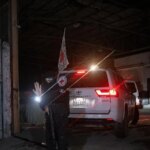 Hamas receives the body of one of the last two hostages who were martyred in the Gaza Strip