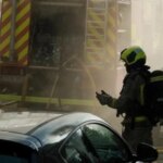 The Santiago Fire Station is empty for an hour due to an accident