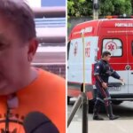 A father updates the health condition of his son who was stabbed at school: 10 stab wounds to the face