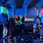 Three seriously injured after the head-on collision of a suicide vehicle with another car on the M-607, in Colmenar Viejo