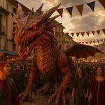 Six-metre dragon and other crazy things at Caravaca’s medieval market
