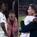 Vinicius faces the stands and makes peace with the Tolosara