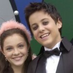 Today outside Globo, Cecilia Dassi admitted to suffering due to an unprecedented scene in soap operas at the age of 13