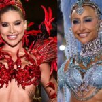 The drumming queens of the Rio Carnival, Virginia Fonseca and Sabrina Sato, make a strong appearance in a small show, but the samba foot dance is not to their liking: “It has not evolved.”