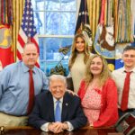 Donald Trump met with the family of the soldier who remains hospitalized after the attack near the White House