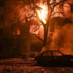 British intelligence reported that Russia carried out 5,400 airstrikes against Ukraine last month