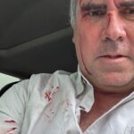 They attacked presidential candidate Rafael Belande with bullets
