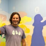 Pepe Yanez fills the mental health unit at the Virgin Macarena Hospital with color